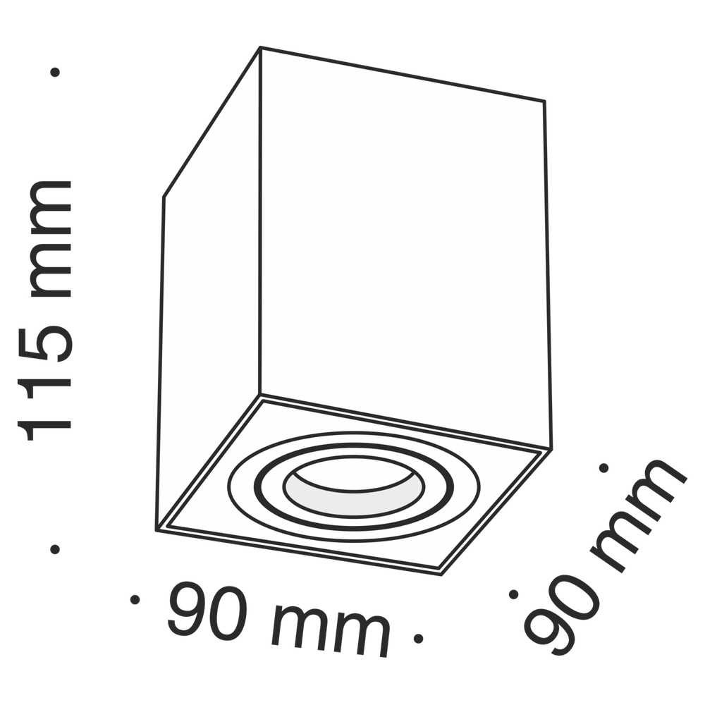 Светильник потолочный Maytoni   C017CL-01S