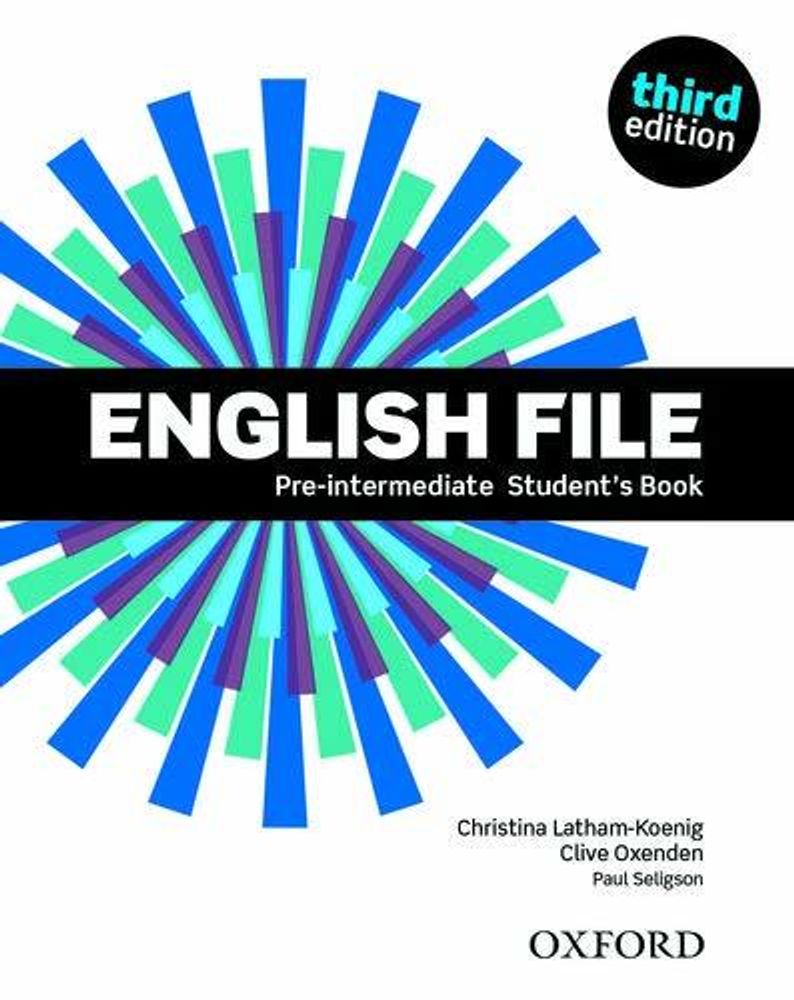 ENGLISH FILE PRE-INT 3E SB