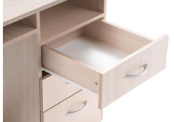 Стол письменный Бриз 110х60х75 ЛДСП ясень светлый