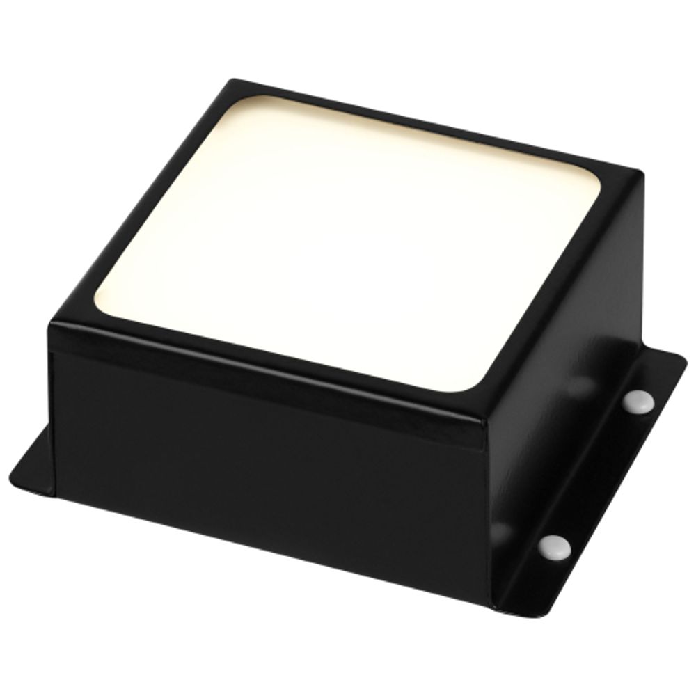 Светильник светодиодный ЭРА DVO21-08-O-5K80-5-B 8Вт 5000K 600Лм Домино Черный грильято 100х100 Опал