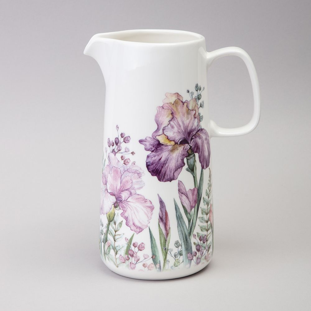 КУВШИН LEFARD "IRISES" 21 СМ 1000 МЛ (КОР=6ШТ.)