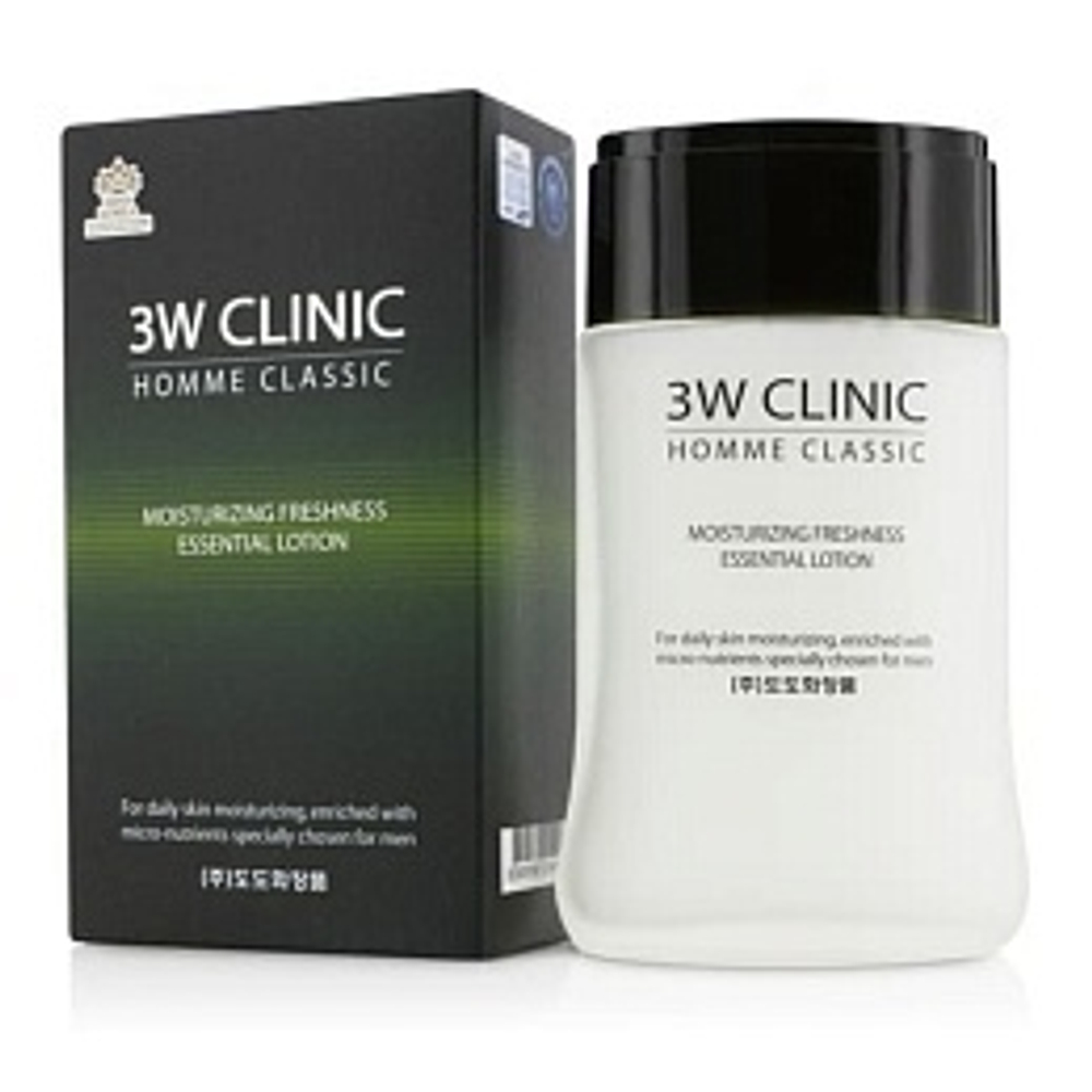 3w увлажняющий Лосьон для мужчин "Homme classic Moist. Freshness Essential Lotion" 150мл