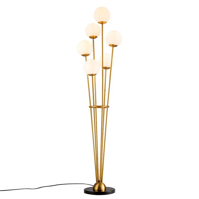 Торшер Delight Collection Tortora brass