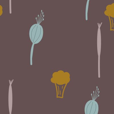 цветочный принт