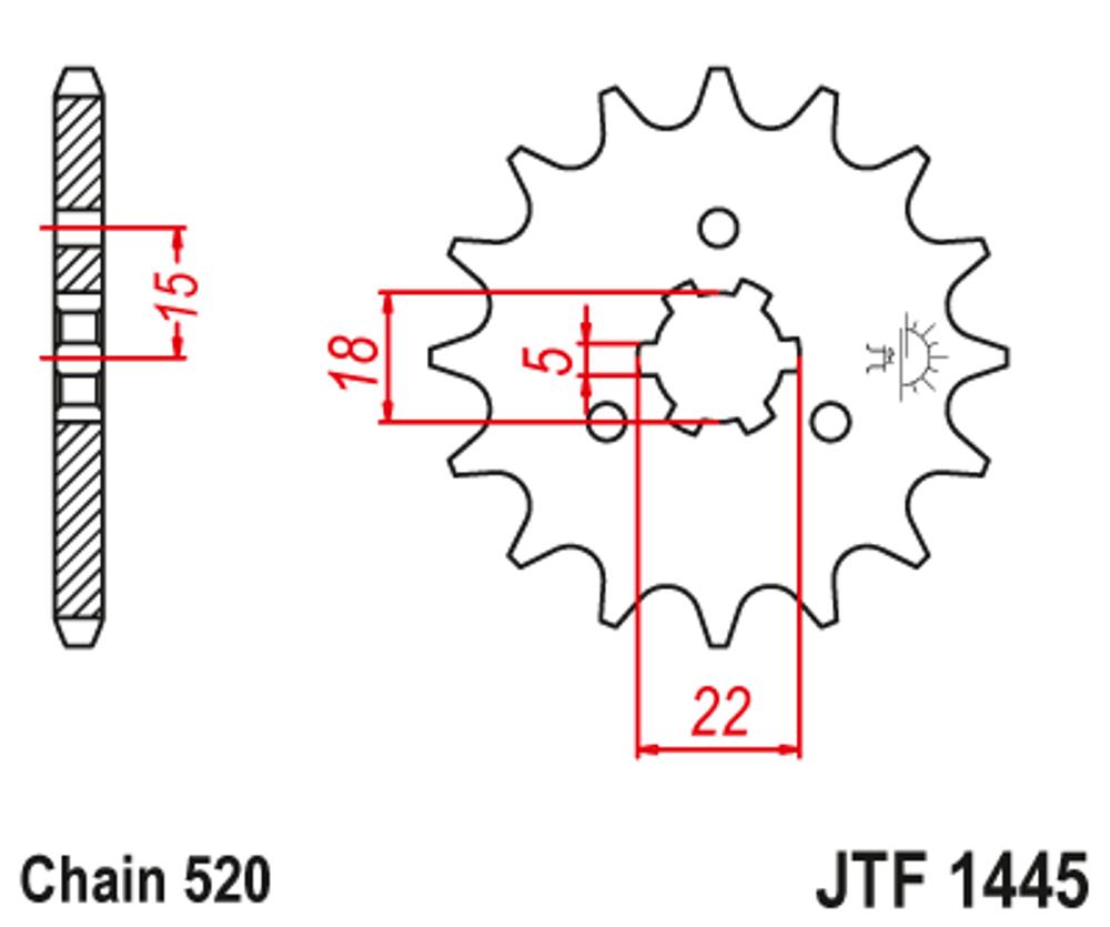 Звезда JTF1445.11