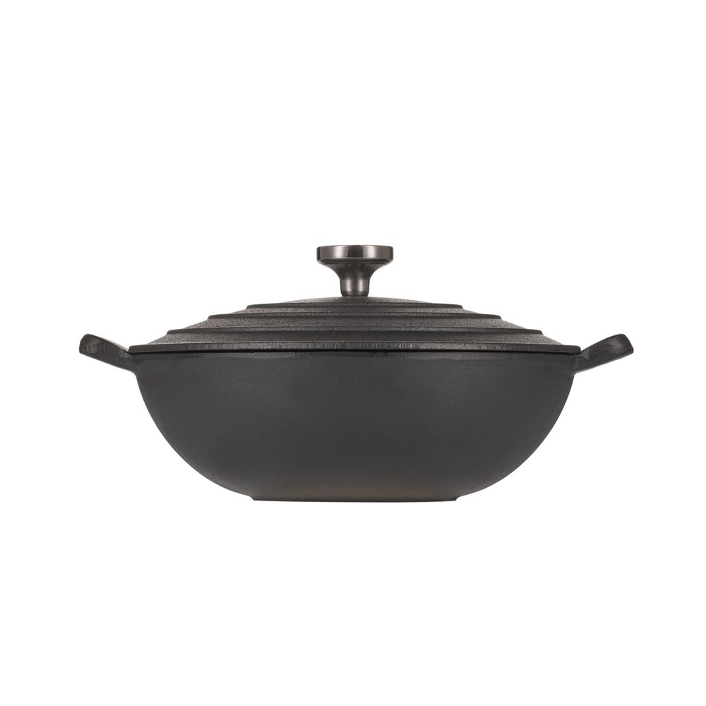 Сковорода-вок чугунная Gipfel Diletto 2147 24 см/2 л