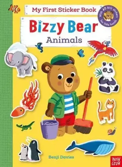 Bizzy Bear: My First Sticker Book Animals - Bizzy Bear