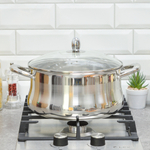 Набор кастрюль 3 предмета (3,6л, 4,4л, 5,6л) нерж Bella Cucina BC-2143