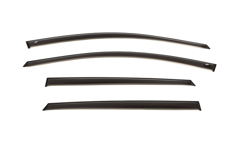 Дефлекторы боковых окон Cobra Tuning на Kia Rio 3 хэтчбек 5 дв. 2011 узкие арт.ST028