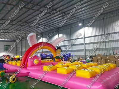 Надувная игра "Радужный кролик"