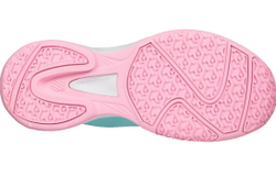Детские теннисные кроссовки K-Swiss Court Express Omni - aruba blue/soft neon pink/white