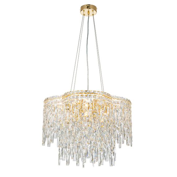 Подвесная люстра Indigo Carletti 12041/12P Gold V000444