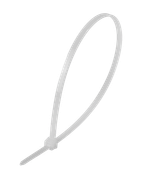 Хомуты нейлоновые (стяжки) белые 100 шт. Вихрь 3,6*250 Б