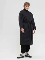 Плащ Утепленный FOS Черный Женский