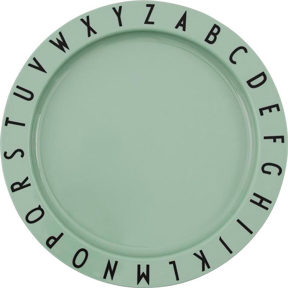 Детская тарелка Design Letters Eat Learn, пластик, 20 см