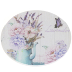 Подставка для кружек, дерево, 6 шт, кругл, 10 см, Прованс, Y4-5404