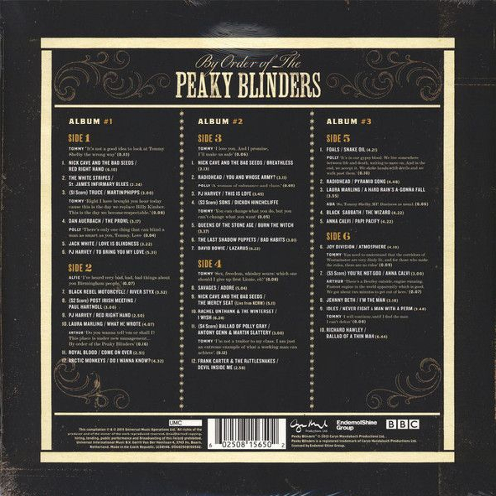 Виниловая пластинка Various Peaky Blinders The Official Soundtrack