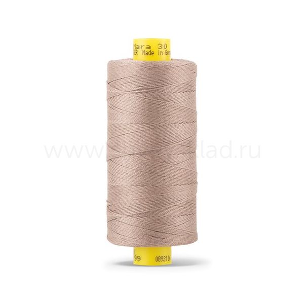 Нитка Gutermann Mara 30 (300 метров), 1 кат., для отстрочки | 199 мускатный орех