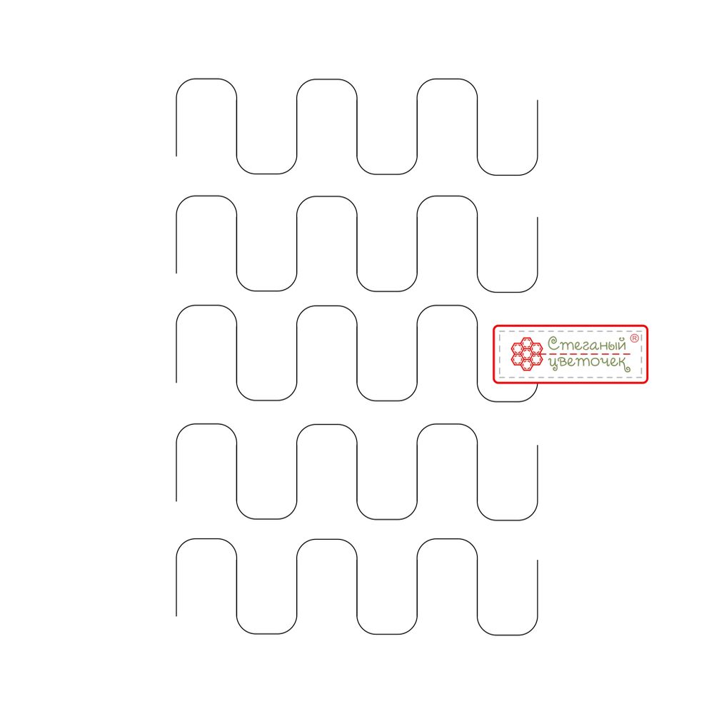 Линейка для стежки №24, 3 мм (aрт. Y24)