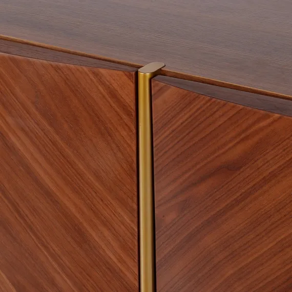 Комод Adagio 180х45 см, шпон ореха