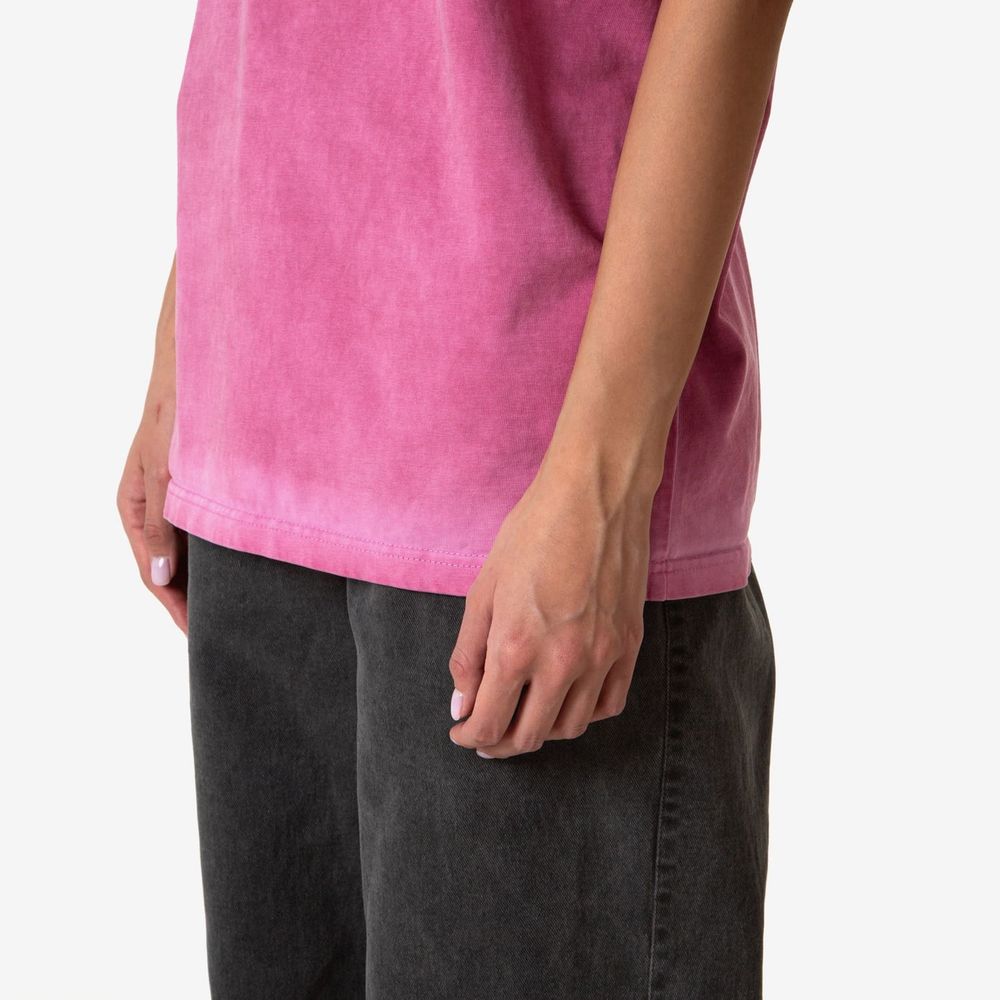 Купить Футболка Меч SS24 Garment Dyed Pink розовая Футболка Меч SS24 Garment Dyed Pink розовая