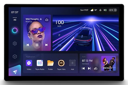 Магнитола для Mitsubishi ASX 2020+ (штатный 8" экран) - Teyes CC3-2K монитор 13", QLED+2K, Android 10, ТОП процессор, 4G SIM-слот, CarPlay