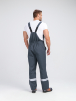 Костюм Бриготек-2 СОП (тк.Смесовая,260) п/к, т.серый/св.серый