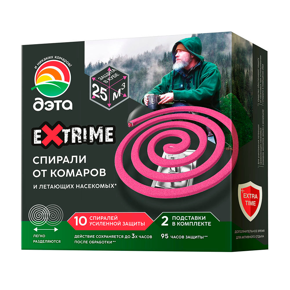 Дэта Extrime спирали от комаров