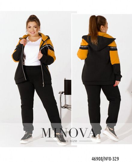 Костюм 8-329-горчица Minova Фото 1