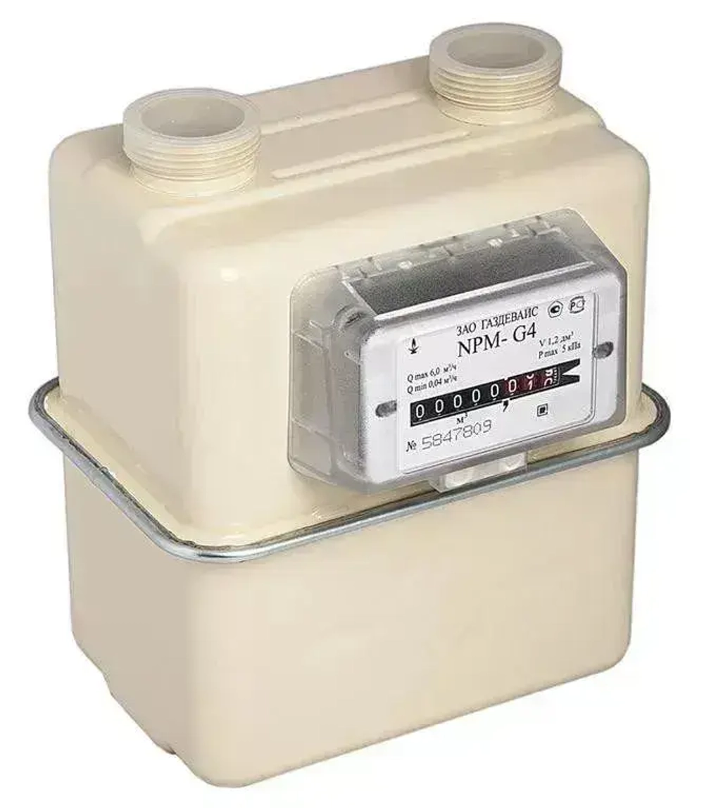 NPM-G4 2024г. правый (м.о. 110 мм, резьба 32) счетчик газовый