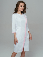 Халат медицинский женский | Х-262 ак 3/4 клеон стрейч