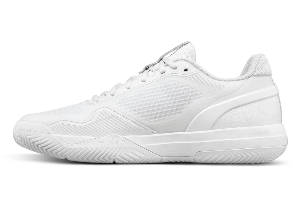 Мужские кроссовки теннисные Wilson Rush Pro 5 - white/white/white