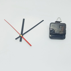 Часовой механизм, шток 16 мм, со стрелками №24 (1уп = 5шт)
