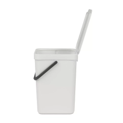 Brabantia - Контейнер для мусора Sort &amp; Go 12л Светло-серый / артикул   213281  / GTIN 8710755213281