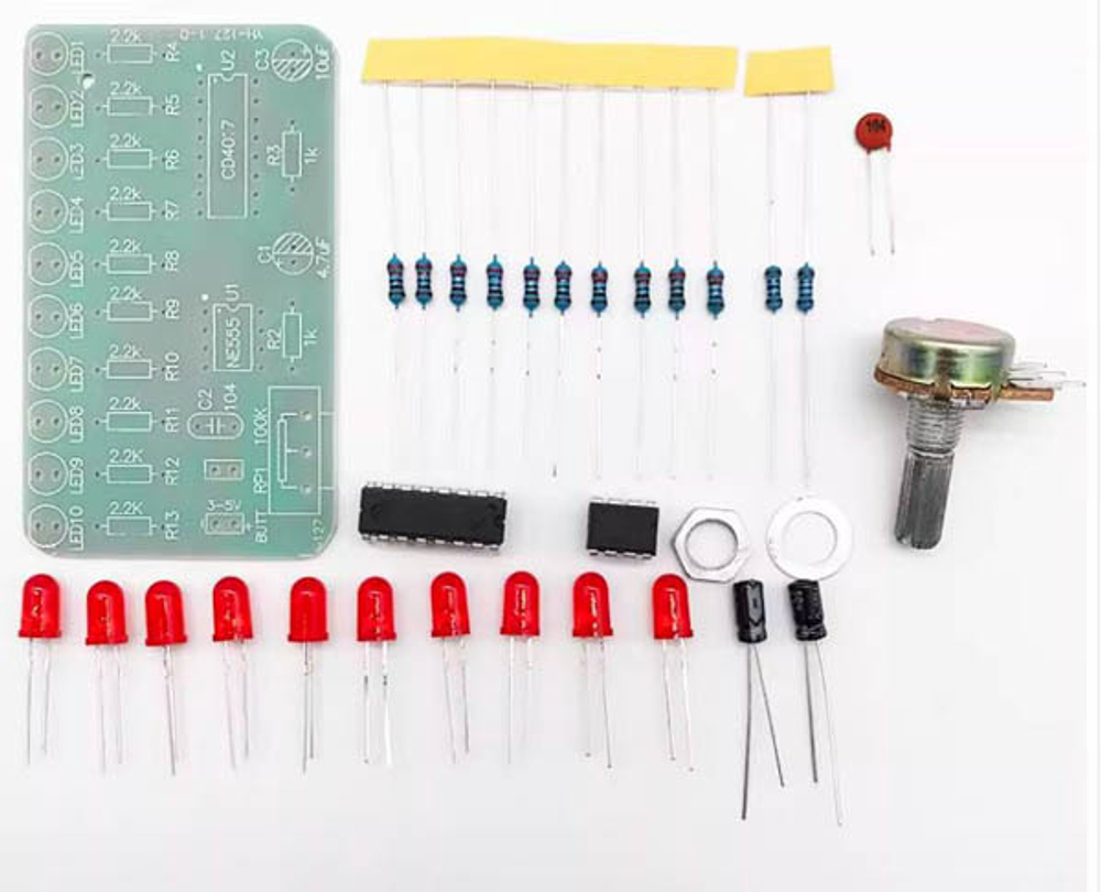 Набор DIY - бегущий огонь красный