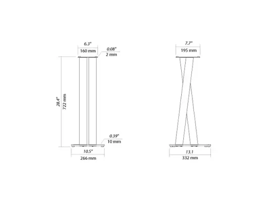 NorStone Walk Stand Black