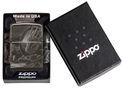 Зажигалка Lisa Parker High Polish Black ZIPPO 49287