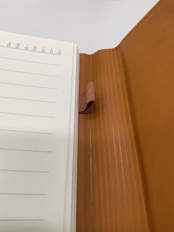 Блокнот подарочный А5 с ручкой О-коричневый (7725-2)