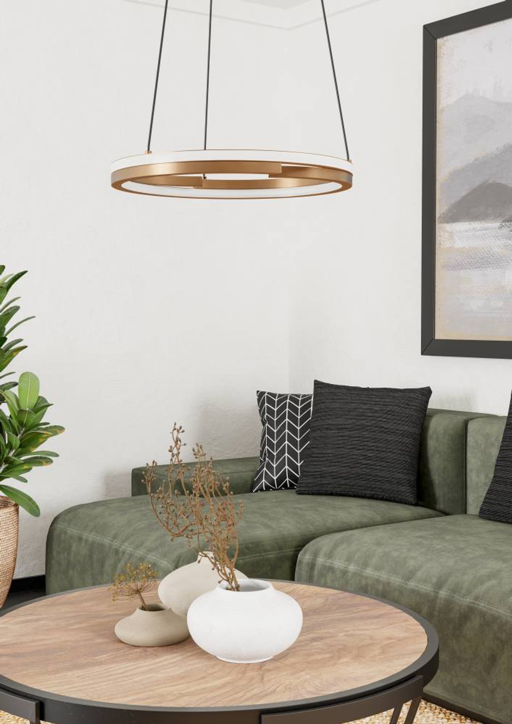 Подвесной светодиодный светильник Eglo MEZZOMONTE 901826