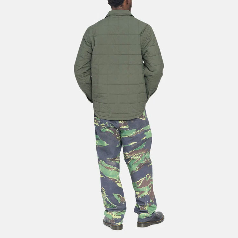 Куртки Stussy FW22 Quilted fatigue shirt, 1110250