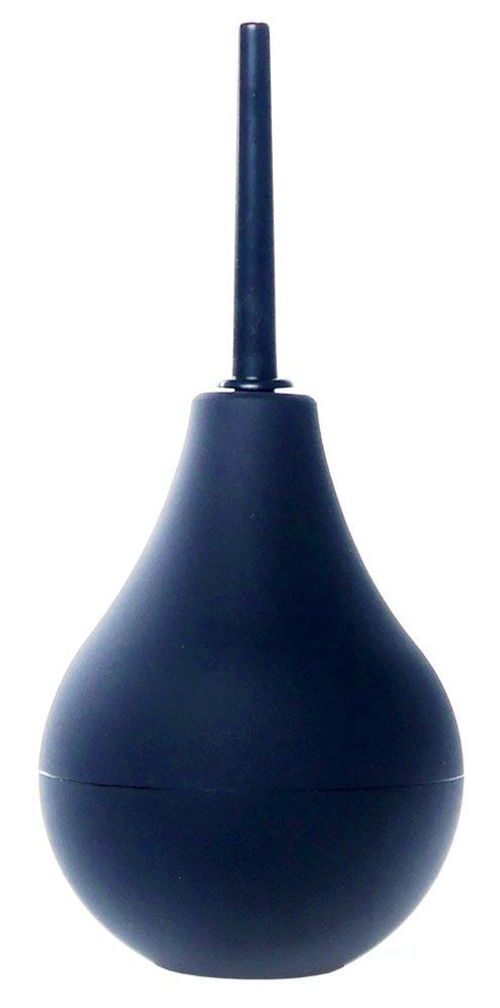 Интимный душ-спринцовка Boys of Toys, черный, силиконовый