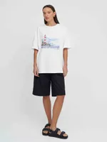 Футболка Kefirmaykifer Маяк белая