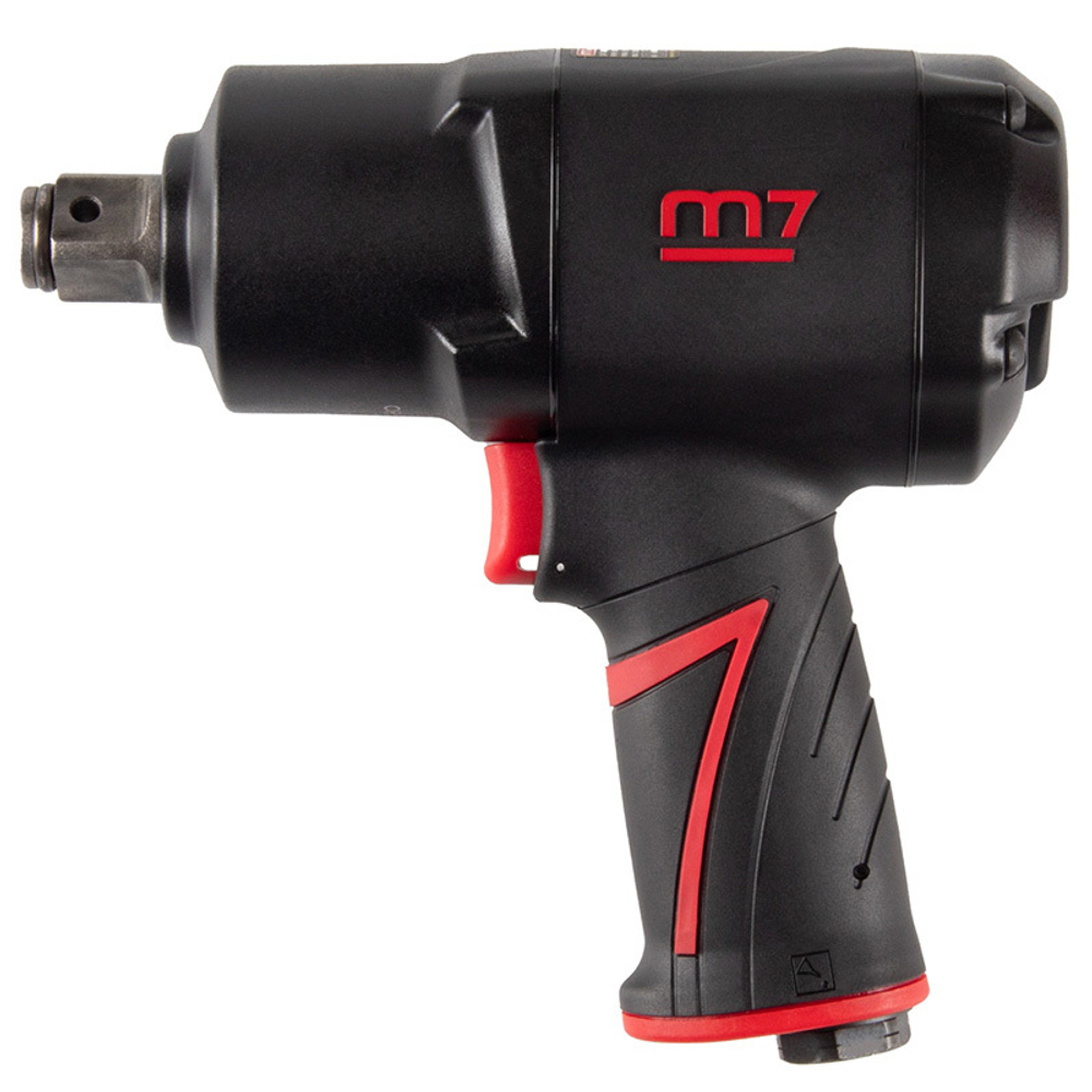 MIGHTY SEVEN (NC-6255QL) Гайковерт пневматический ударный 3/4", 1898 Нм, в комплекте налобный фонарь