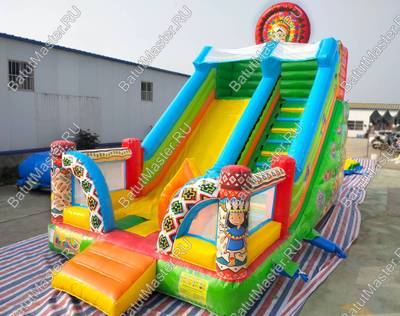 Надувная горка "Индиана" 7*4*6 м
