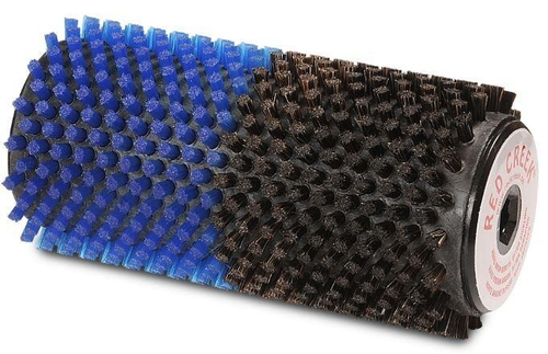 Роторная щётка RED CREEK 2167 140mm HORSEHAIR HARD/BLUE FINE кон.волос жестк./син. нейлон тонк.