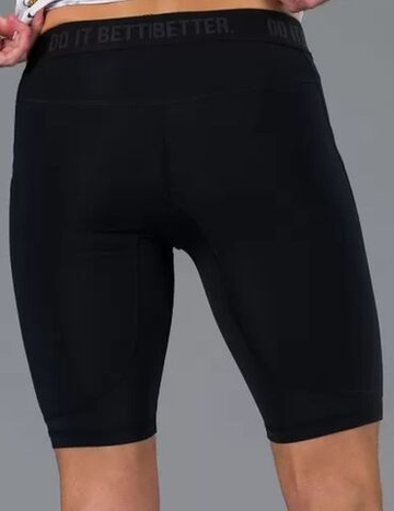 Компрессионка  Hydrogen Second Skin Shorts Man - черный