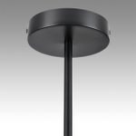 8117/18 COMFI LN25 195 черный, металл Люстра LED GX53 18*7W 220V TORINA