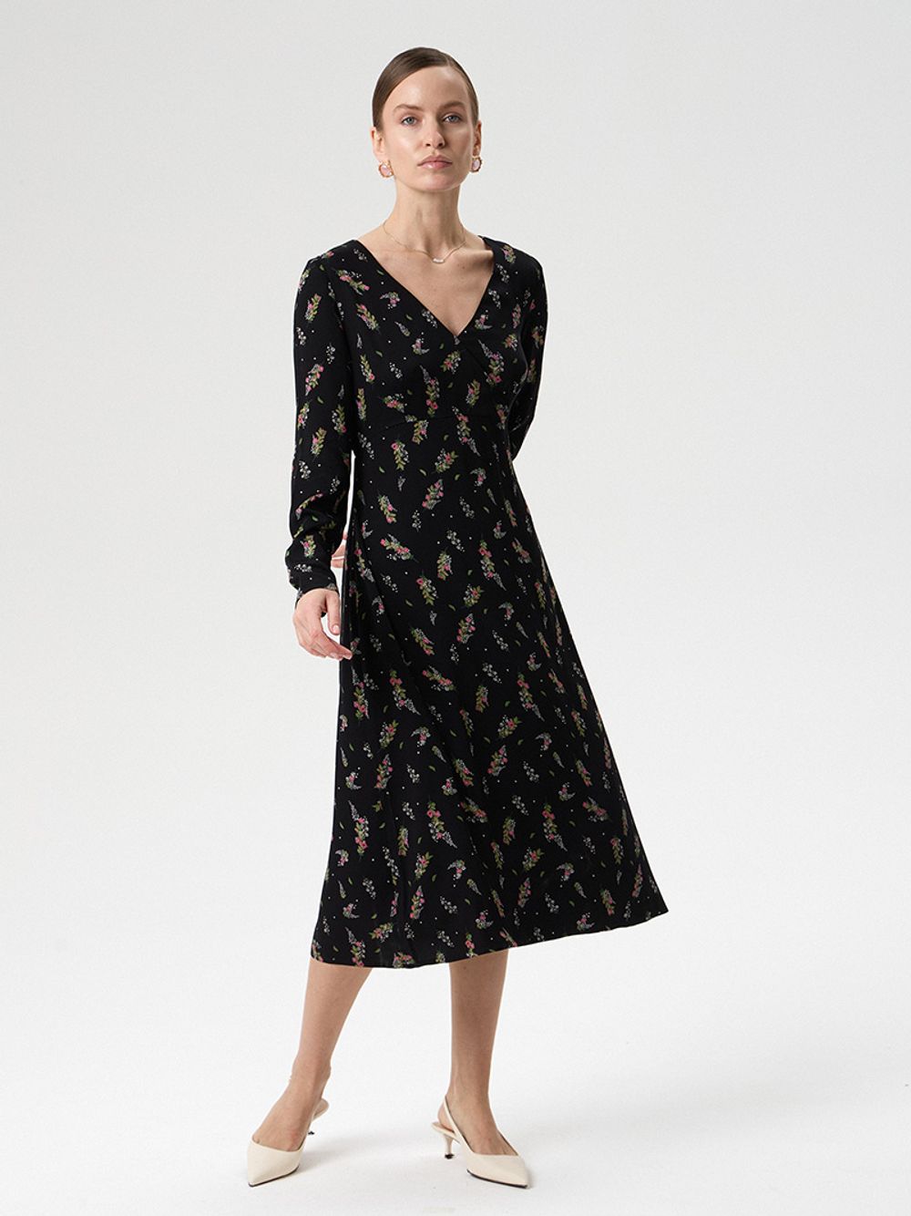 Платье Верона черная