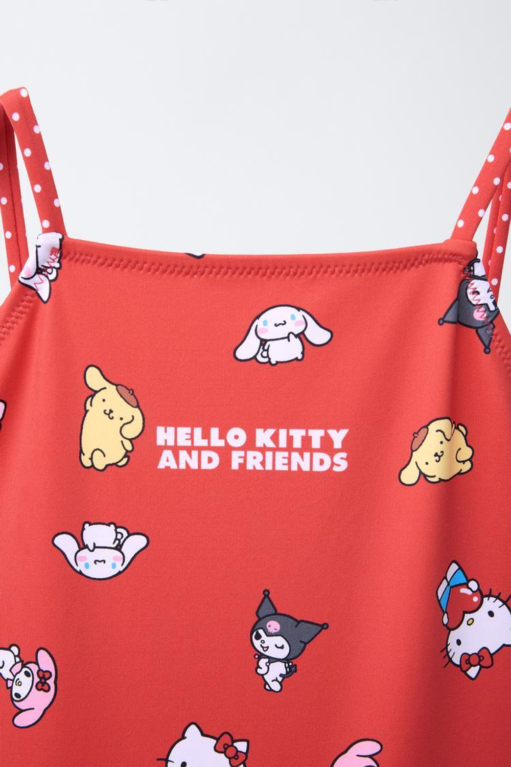 ZARA КУПАЛЬНИК HELLO KITTY AND FRIENDS © SANRIO, КРАСНЫЙ