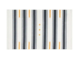 Ковер ARYA 160*230, желтый,темно-серый